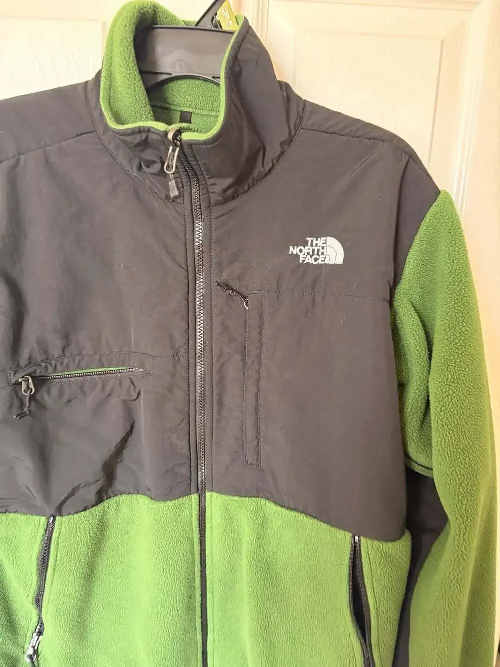 The North Face Denali Fleece Jacket - Men's Medium - Green/Black - Vintage